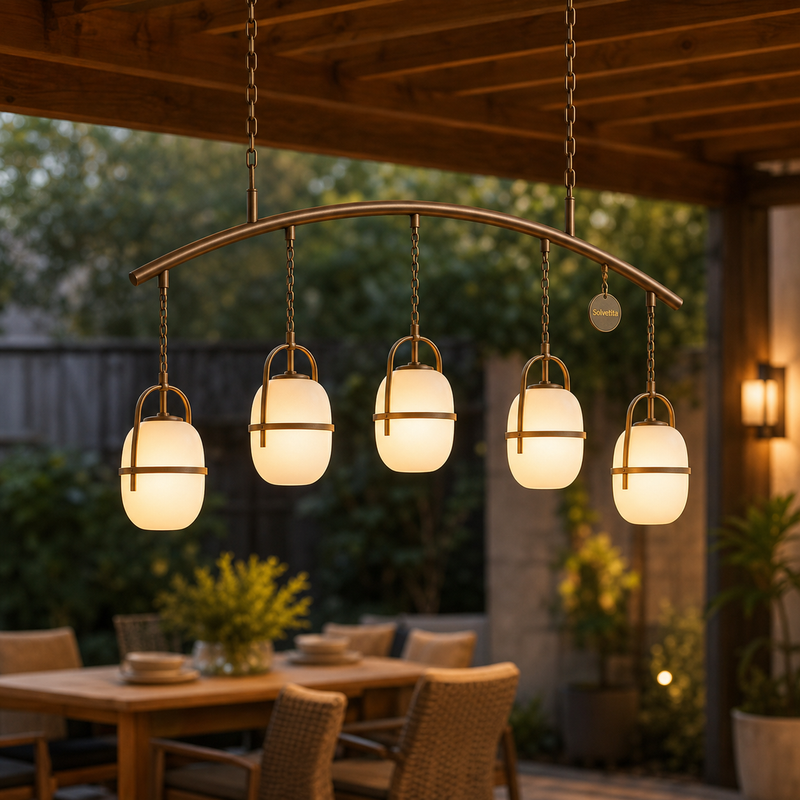 Eloriain Oval Pod Pergola Lantern