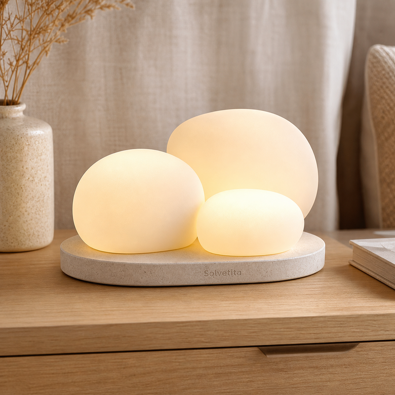 Eloriain Pebble Trio Bedroom Night Light