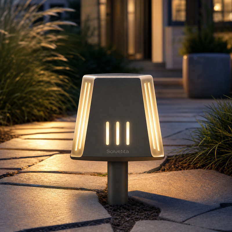 Eloriain Tri-Slot Garden Path Light